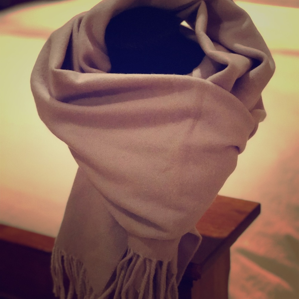 Lavender scarf